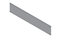 2RU blanko panel