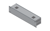 2RU 19" 100mm